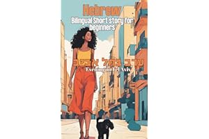 Hebrew Bilingual Short Story For Beginners: "Evening in Tel Aviv" - "??? ??? ????" Learn Hebrew Through Reading
