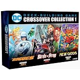 Cryptozoic Entertainment: DC Deck-Building Game: Crossover Collection 1 Expansion- Deck Building Card Game, Ages 14+ Multi