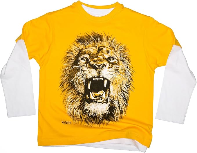 maglietta maniche lunghe gialla bambina