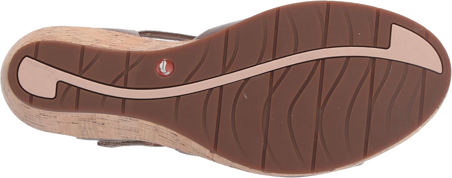 clarks un plaza way wedge sandal