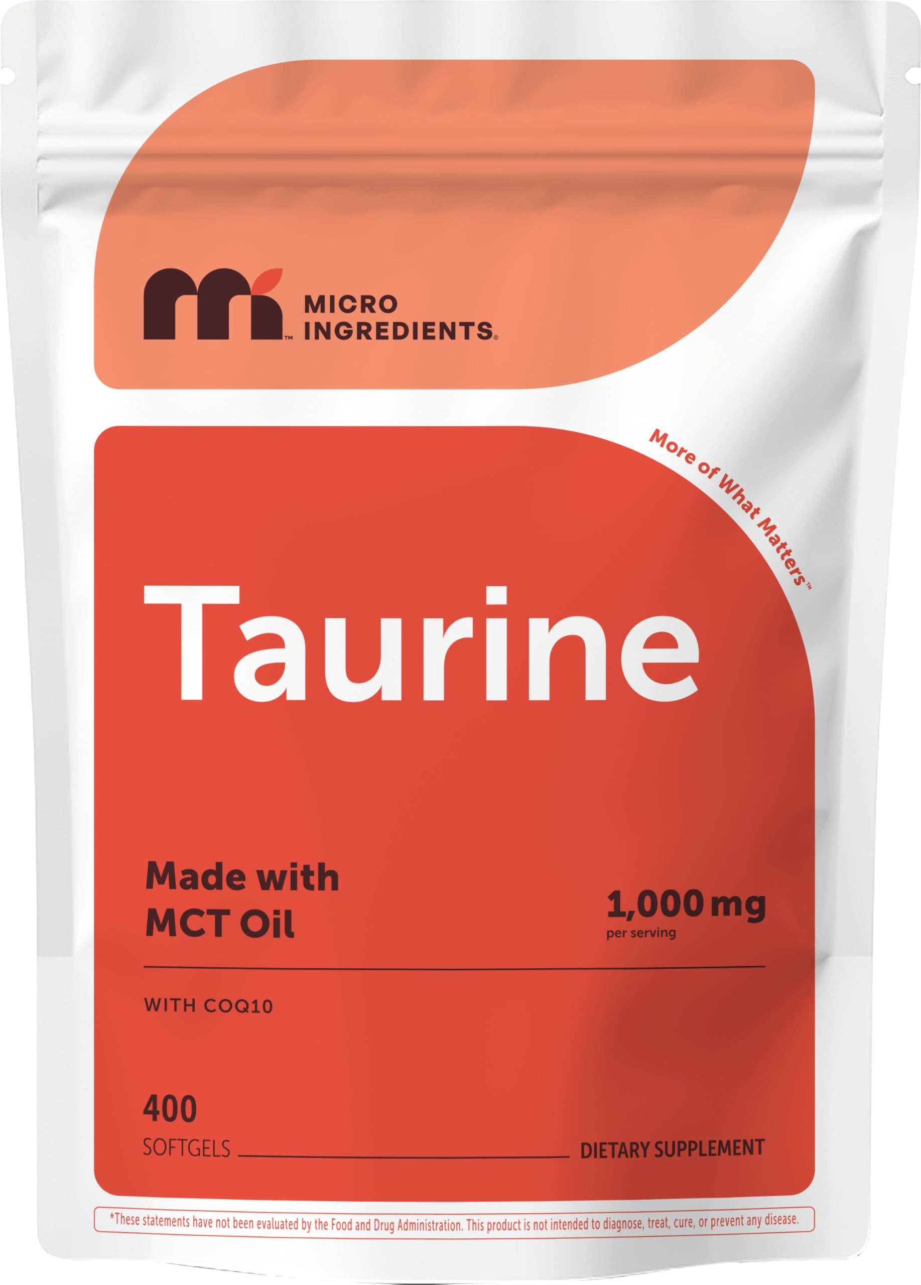 Taurine 1000 mg with Coq10