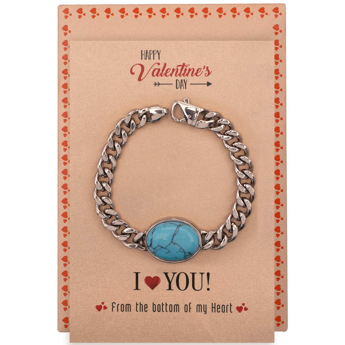 Buy Peora Valentine Gift Hamper Of Salman Khan Stainless Steel Bracelet With Valentine Quote Greeting Card For Boyfriend Gift For Him Gift For Valentine At Amazon In
