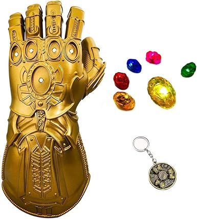 infinity gauntlet toy with removable stones