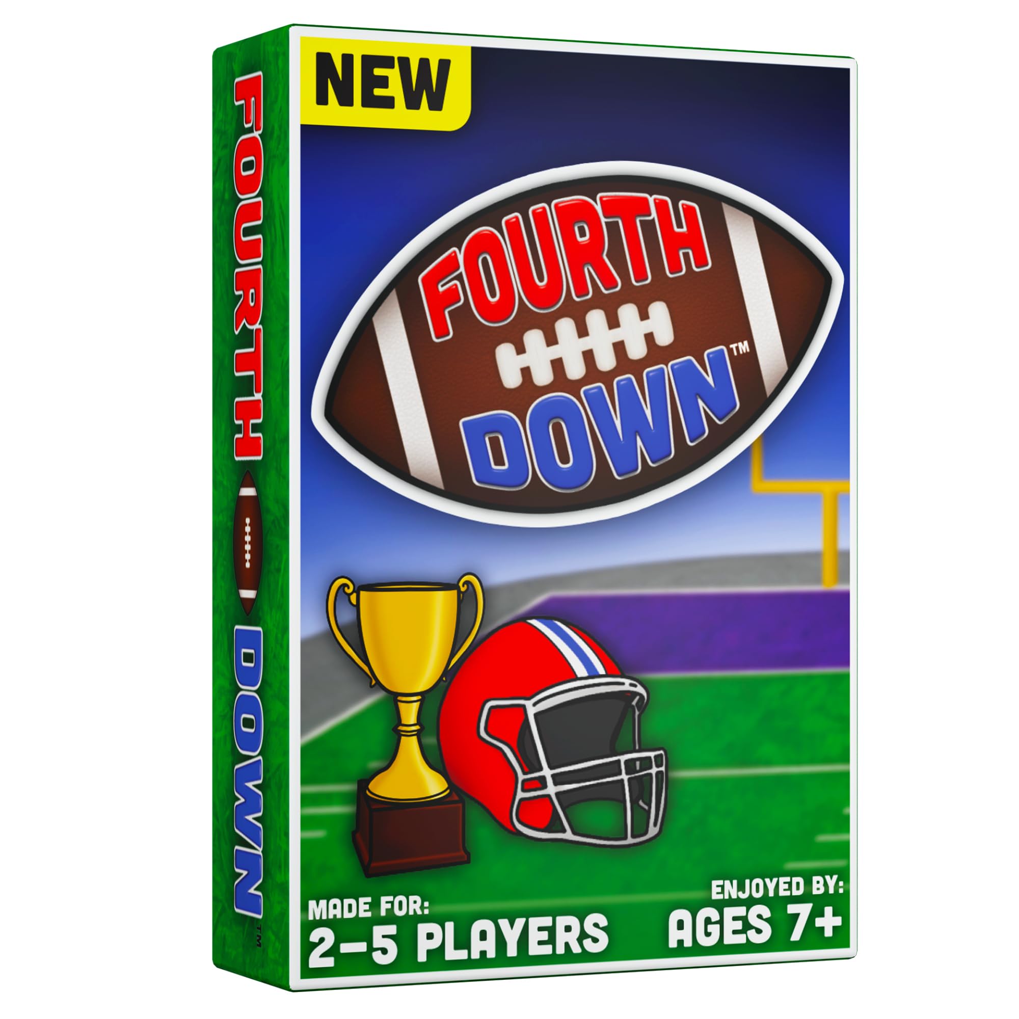 Fourth Down® - Best Football Game | Family Card Game | Learn in 5 Minutes | Easter Basket Stuffer, Kids Birthday Gift, Sports Gift, Game Night
