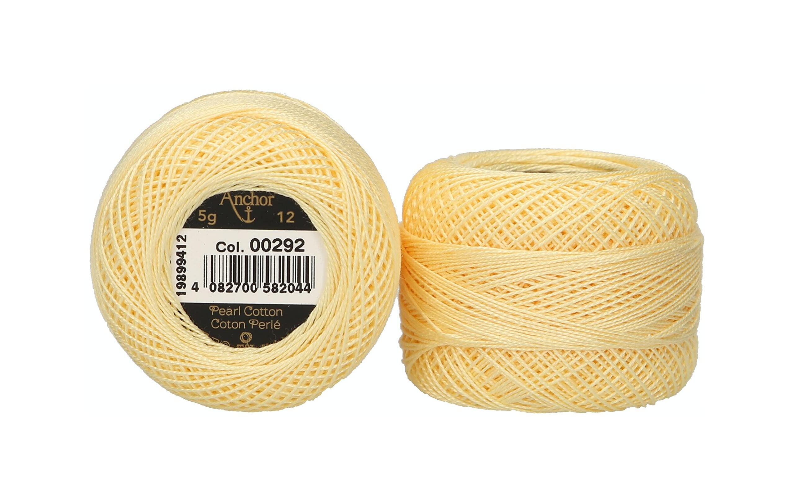 ANCHOR Pearl Yarn, Thickness: 12, Packaging: 5G, Running Length: 56M 292 Embroidery Threads