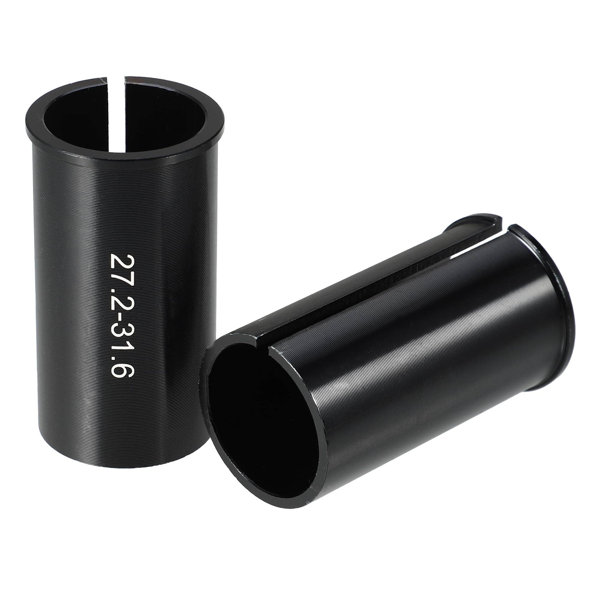 X AUTOHAUX 2 Pcs 27.2mm to 31.6mm Bike Seat Post Tube Adapter Reducing Sleeve
