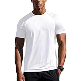 Zengjo Mens Athletic Shirts Short Sleeve Quick Dry Gym Workout Running Exercise T-Shirt Moisture Wikcing Sports Tee Top