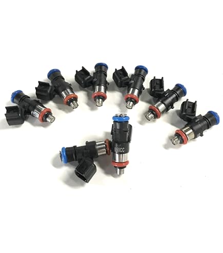 8 Bosch Style High Impedance 30lb Fuel Injectors – GM LQ4 LQ9 4.8 5.3 6.0 Delphi Multec Replacements