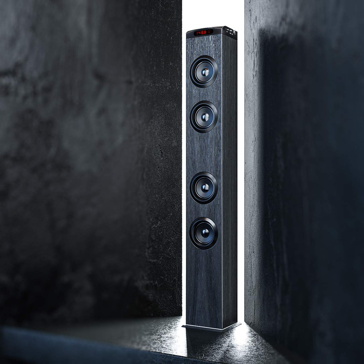 VENLOIC Floor Standing Bluetooth Tower Speaker, Floor Speakers For Home