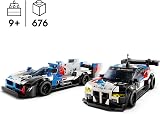 LEGO Speed Champions BMW M4 GT3 & BMW M Hybrid V8 Race Cars view 2
