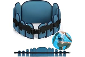 Aqua Belt Water Aerobics Equipment: Sportneer Aqua Belts Swimming Pool Exercise Set with Adjustable Blocks Jogger Swimming Be