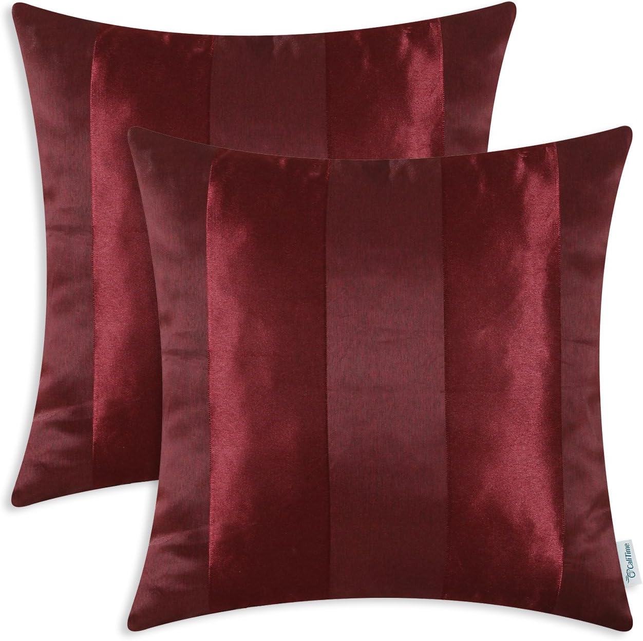 CaliTime Cushion Covers Pack of 2 Throw Pillow Cases Shells for Couch