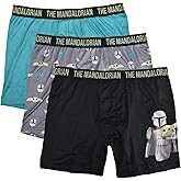 STAR WARS mens Men's 3-pack Comfort Boxer Brief