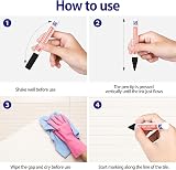 DONQL 6pk Tile Grout Pen Marker Black Restores & Protects With Replacement Nibs view 3