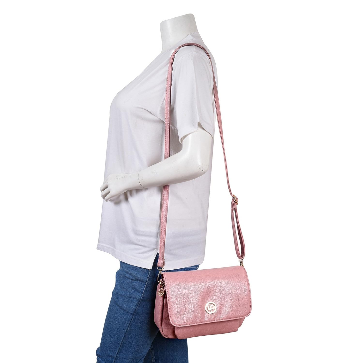 lino perros men's sling bag (pink)