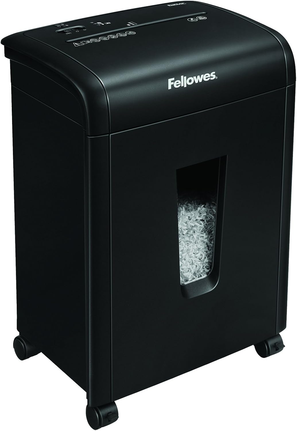 Fellowes 62MC 10-Sheet Micro-Cut Home and Office Paper Shredder with Safety Lock for Added Protection (4685101),Black: Industrial & Scientific