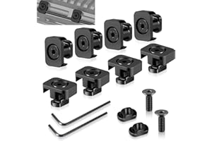 Bontok Pressure Switch Cable Guides, Light Pressure Switch Cable Clips -8 Pack(Black)