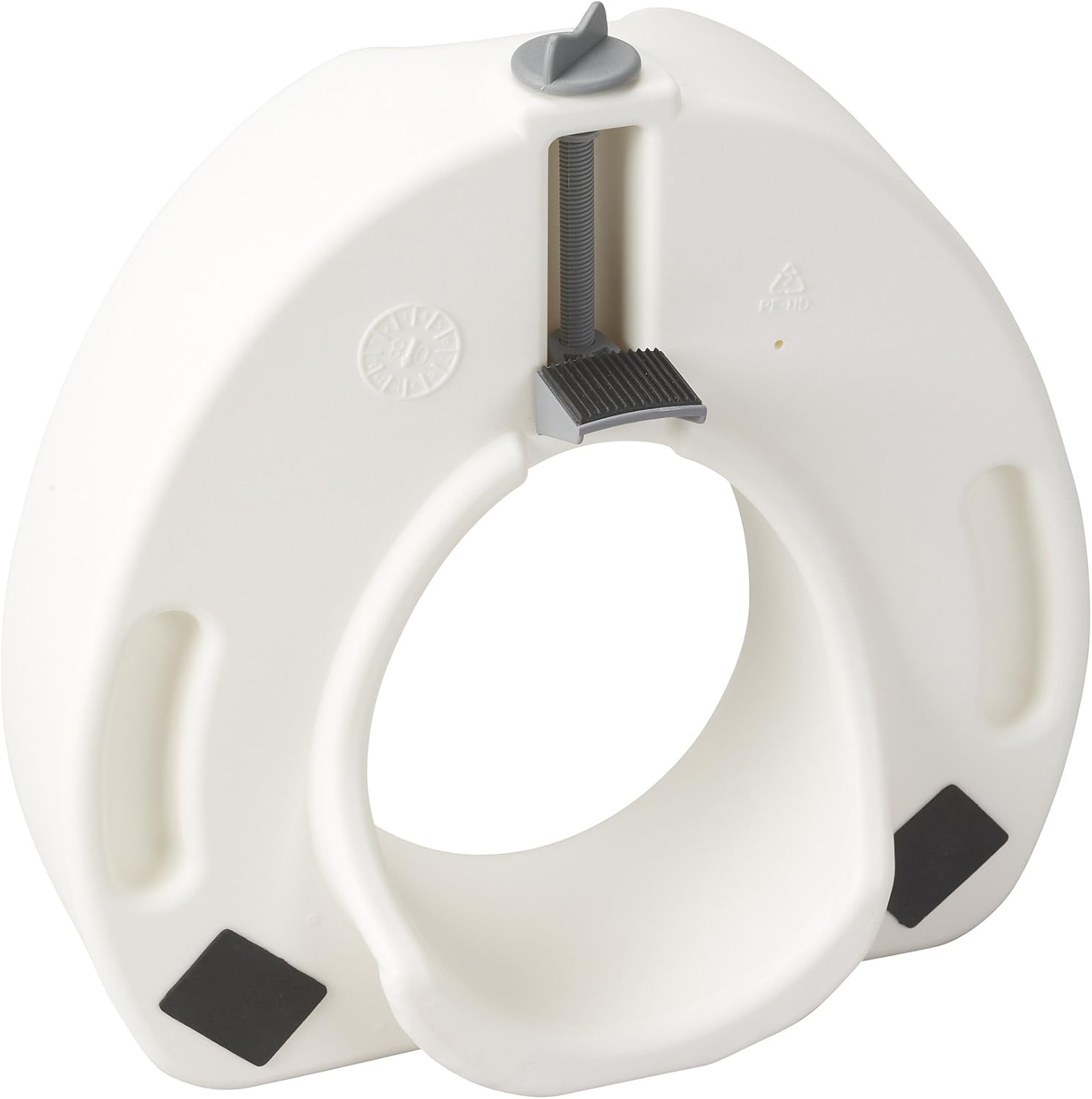 Drive Medical Premium Plastic Raised Toilet Seat with Lock, Elongated: Health & Personal Care