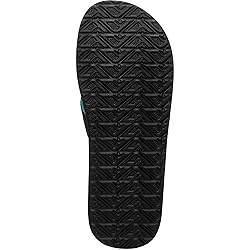 REEF Men's HT PRINTS Sandal, aqua green, 130 M US