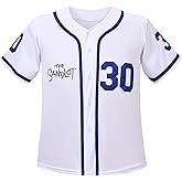 Youth Sandlot Jersey #30 Stitched The Sandlot Benny The Jet Rodriguez Movie Kids Baseball Jersey Gift for Kids Christmas