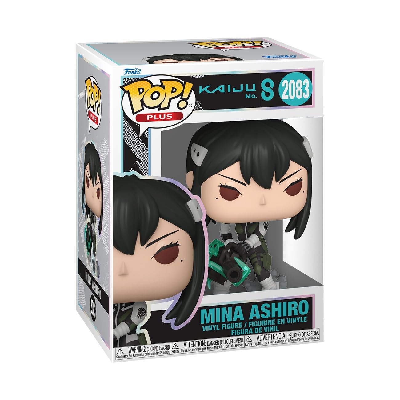 Photo 1 of Funko Pop! Plus: Kaiju No.8 - Mina Ashiro - 1/6 Odds for Rare Chase Variant - Collectable Vinyl Figure - Gift Idea - Official Merchandise - Toys for Kids & Adults - Anime Fans