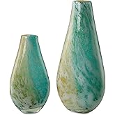 Uttermost 18157 High Tide - Vase (Set of 2)-13.75 Inches Tall and 6.5 Inches Wide