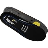 Blundstone Comfort Arch Footbed, PU/EVA with PORON XRD Inserts, Cushioned Insole for Boots, Shock-Absorbing Up to 90%, Orthotic Shoe Insert (Trim to Fit)