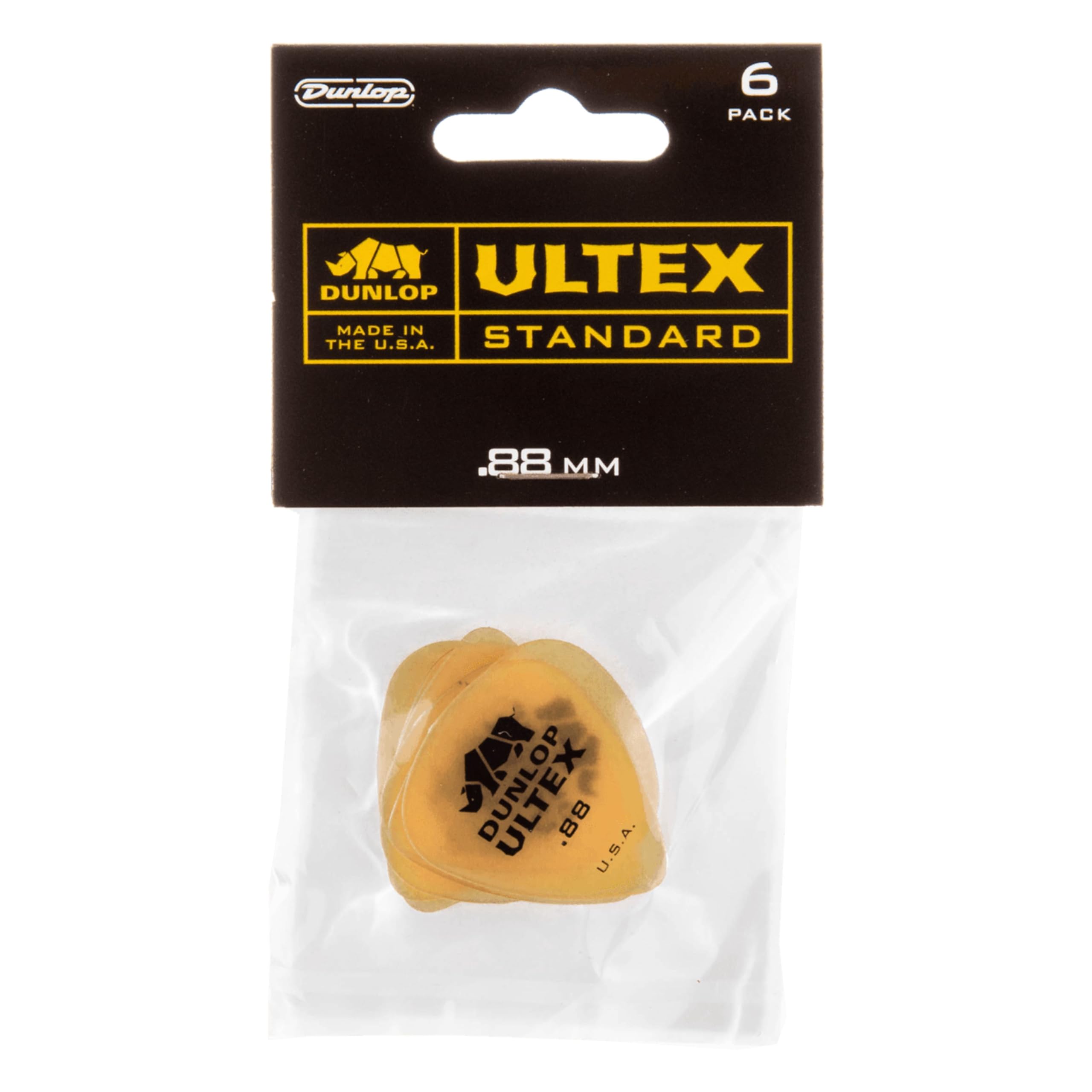 Jim Dunlop 421P.88 Guitar Picks, 0.88 mm