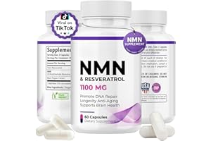 NMN 1100mg, NMN Supplement with Resveratrol & Black Pepper – NAD Supplement Canada for Energy, Longevity & Cellular Health, 6