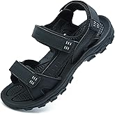ZOKSOVE Men's Sandals Open Toe Water Sandals,Athletic and Outdoor Hiking Sandal Waterproof Lightweight with Adjustable Strap