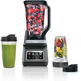 Ninja BN751 Professional Plus DUO Blender, 1400 Peak Watts, 3 Auto-IQ Programs for Smoothies, Frozen Drinks &amp; Nutrient Extractions, 72-oz. Total Crushing Pitcher &amp; (2) 24 oz. To-Go Cups, Black