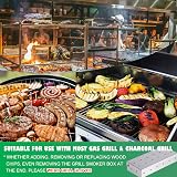 KEPKKU Stainless Steel BBQ Smoker Box for Charcoal/Gas Grills view 6