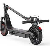 Adult Electric Scooter 350W/500W, Suspension, 8.5"/10"Tires, 19/22 MPH | Foldable, App Control, Dual Brake, Cruise Control, Lights, 21-30 Mi Range, UL 2272 Certified