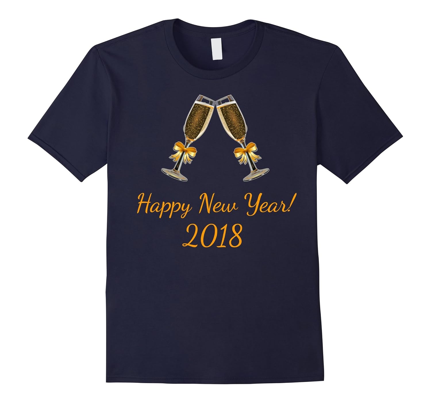 Happy New Year! 2018 Shirt New Years Eve Party Champagne-ANZ