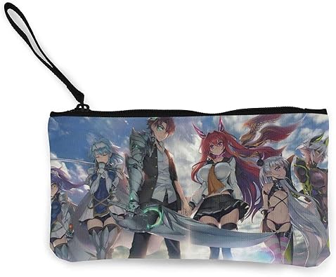 Amazon 新妹魔王の契約者 大容量 キャンバス 小銭入れ持ち運び便利おしゃれ財布 人気 アニメ グッズ 収納 多機能財布男女用 かわいい ギフト兼 財布