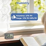 EEEKit 3-Pack Hygrometer Thermometer LCD Digital Temperature Humidity Gauge view 3