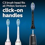 Philips Sonicare C3 Premium Plaque Defence Heads HX9044/33 - 4 Pack Black view 7