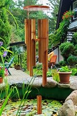 ASTARIN Bamboo Wind Chimes Outdoor 38 inch Zen Garden Wooden Melodic Windchime view 6