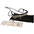 Crystal Pilot Fog/Cloud Goggles for Instrument (IFR) Training with Long Bag Tag with Sectional Scale