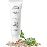 100% PURE Coffee Bean Caffeine Eye Cream Refresh & Hydrate Under Eye Treatment Reduce Puffiness, Dark Circles, Wrinkles with Green Tea, Rose Hip, Vitamin E - Youthful Vibrant Eyes - Vegan - 1 oz
