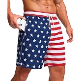 CoozySphere Mens Swim Trunks Quick Dry Board Shorts with Mesh Lining 7 Inch | Sweat-wicking Fabric, 4-Way Stretch, Adjustable Drawstring, Deep Pockets, Designed for Beach trips, Vacation and Casual Wear