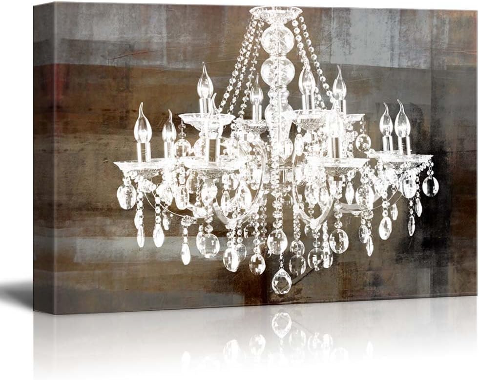 Canvas Wall Art Modern Chandelier Home Art (32