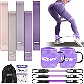 Ankle Resistance Bands with Cuffs, Resistance Bands Set for Working Out, Leg and Glute Exercise Bands – Home Gym Workout Equipment for Women, Booty Building, Pilates, Rehab, Physical Therapy