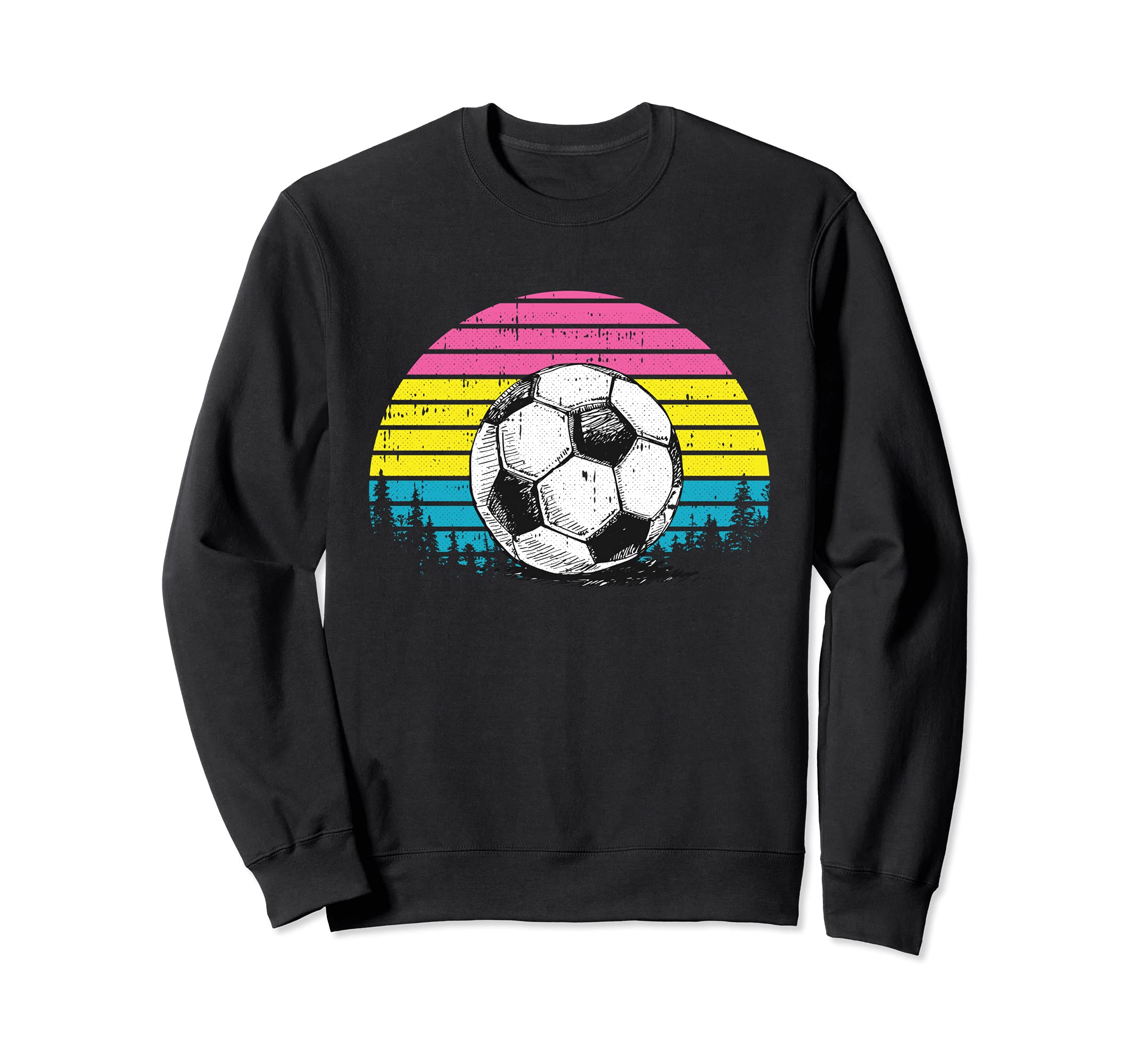 Soccer Ball LGBT-Q Pansexual Pride Sport Fan Player Ally Sweatshirt