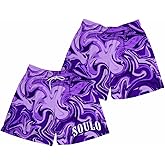 Mens Mesh Graphic Print Camo Mesh Shorts Fashion Designer Workout Shorts Retro Casual Cool Streetwear Short Pants