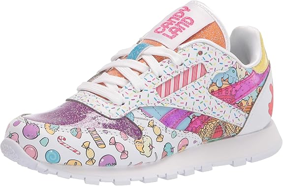 Amazon.com | Reebok Unisex-Child Classic Leather Candy Land Sneaker