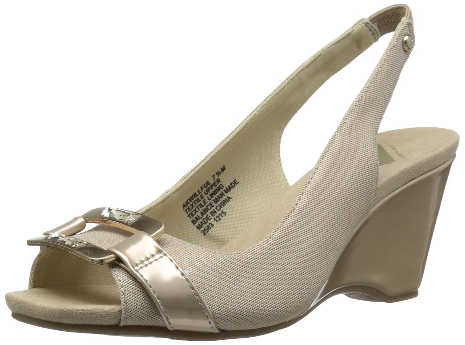 ak anne klein sport sandals