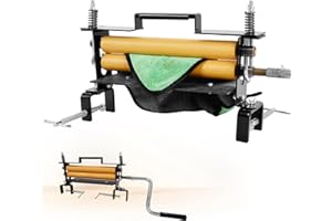 NOROEUA Heavy Duty Clothes Wringer, Hand Crank Laundry Wringer for Efficient Water Extraction, Perfect for Towels, Chamois, Sponges & Portable Washing Machines