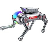 TeeGGi Smart Robot Dog with Detachable Storeage Basket, Robotic Pet Toys for Kids 3-12, Voice Control, 30+ Actions &amp; APP Programming, Light Effects, Best Remote Control Toy for Boys and Girls