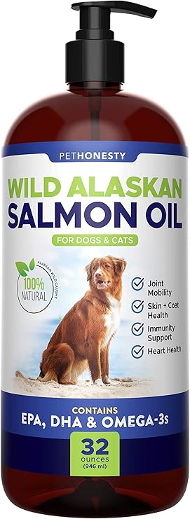 wild alaskan salmon oil dog food supplement